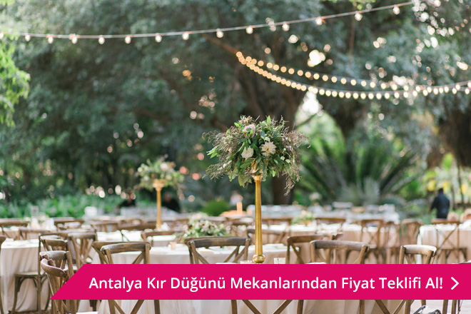 Antalya kır düğünü