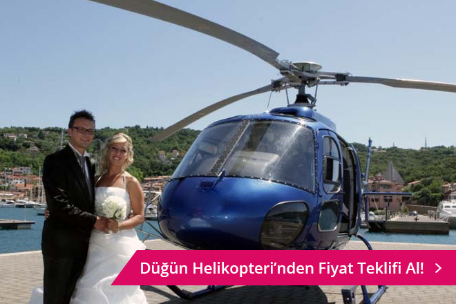 düğün helikopteri