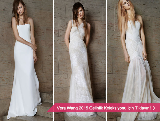 2015 Vera Wang gelinlik modelleri