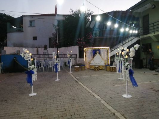 Düğün süslemesi, Temmuz 2020 – Egem Organizasyon
