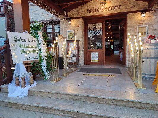 Düğün süslemesi, Ocak 2023 – Egem Organizasyon