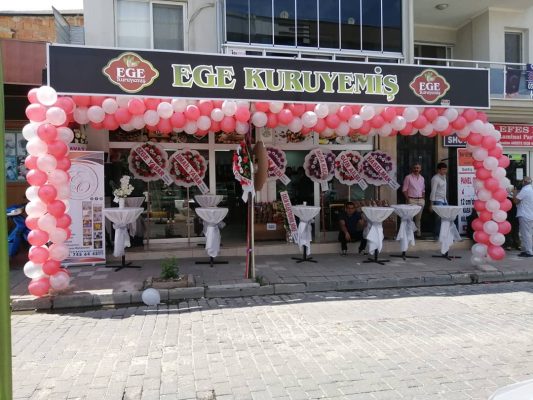 Açılış balon süslemesi, Haziran 2020 – Egem Organizasyon