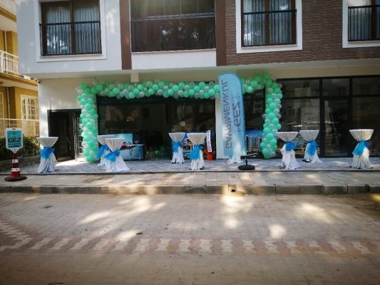 Açılış balon süslemesi, Kasım 2021 – Egem Organizasyon
