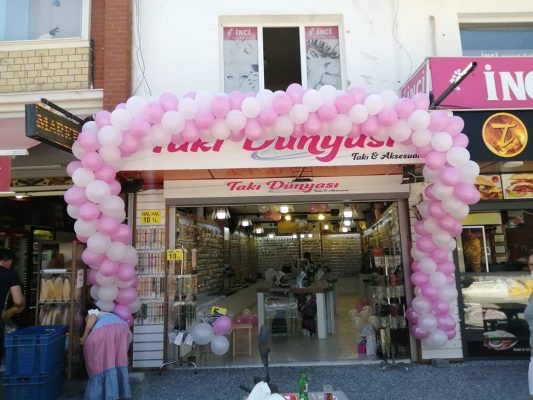 Açılış balon süslemesi, Temmuz 2020 – Egem Organizasyon