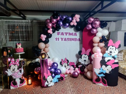 Doğum günü süslemesi, Ekim 2023 – Egem Organizasyon