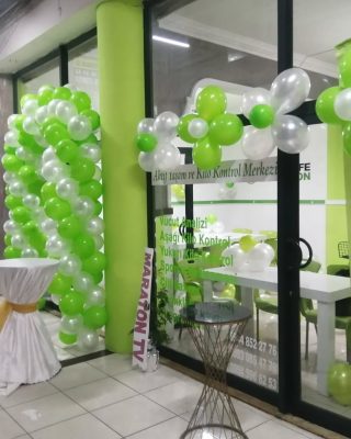 Açılış balon süslemesi, Ocak 2022 – Egem Organizasyon