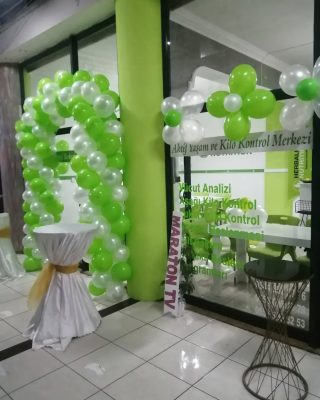 Açılış balon süslemesi, Ocak 2022 – Egem Organizasyon